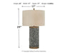 Dayo Table Lamp - World Furniture Gallery (Newark, CA)