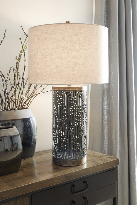 Dayo Table Lamp - World Furniture Gallery (Newark, CA)