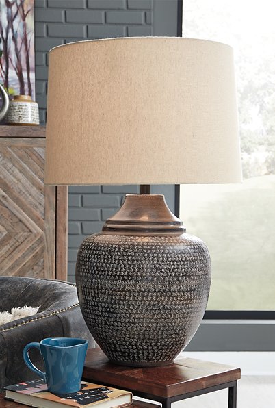 Olinger Table Lamp - World Furniture Gallery (Newark, CA)