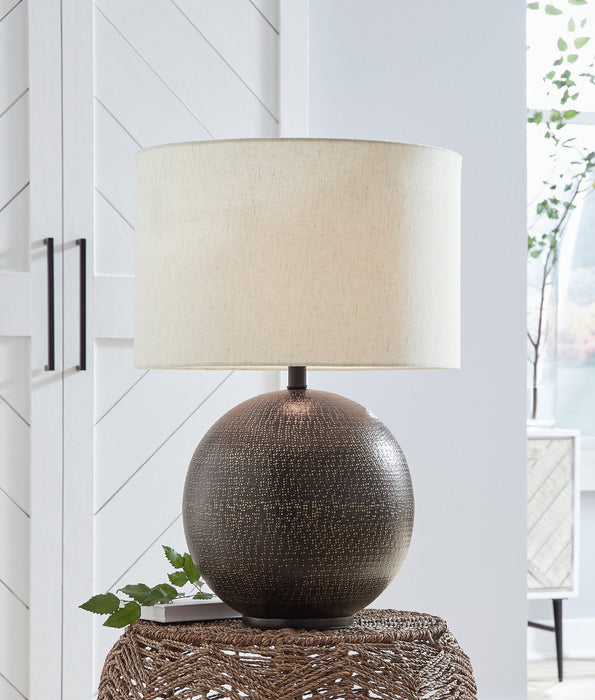 Hambell Table Lamp - World Furniture Gallery (Newark, CA)