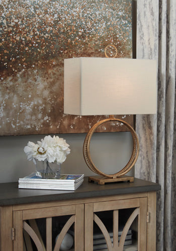 Mahala Table Lamp - World Furniture Gallery (Newark, CA)