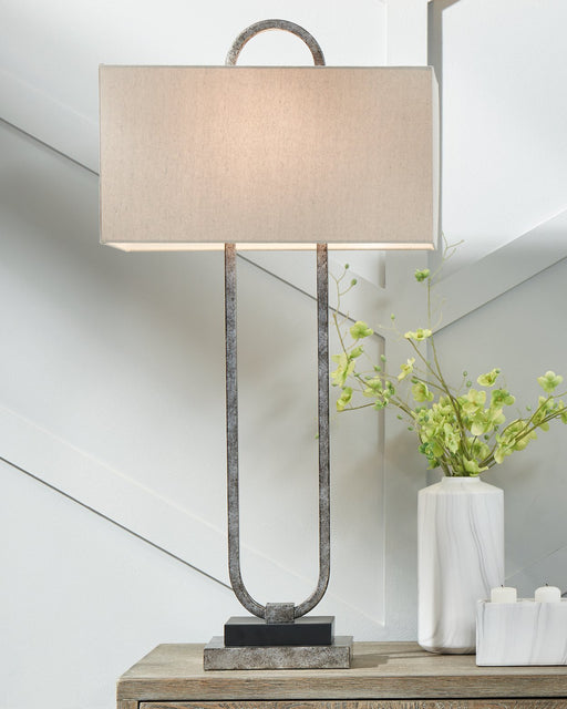 Bennish Table Lamp - World Furniture Gallery (Newark, CA)