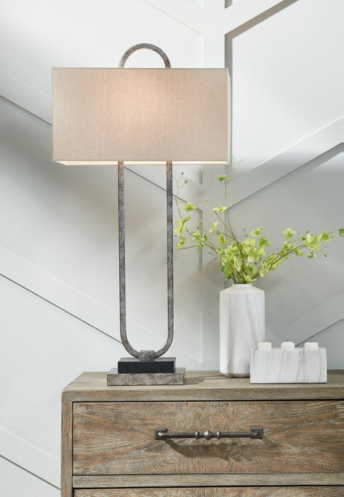 Bennish Table Lamp - World Furniture Gallery (Newark, CA)