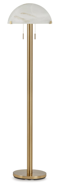 Tobbinsen Floor Lamp - World Furniture Gallery (Newark, CA)