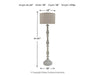 Bernadate Floor Lamp - World Furniture Gallery (Newark, CA)