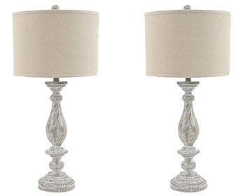 Bernadate Table Lamp (Set of 2) - World Furniture Gallery (Newark, CA)