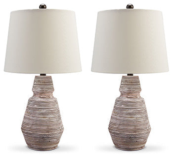 Jairburns Table Lamp (Set of 2) - World Furniture Gallery (Newark, CA)