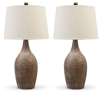 Laelman Table Lamp (Set of 2) - World Furniture Gallery (Newark, CA)