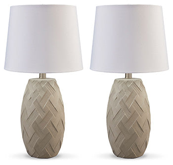 Tamner Table Lamp (Set of 2) - World Furniture Gallery (Newark, CA)