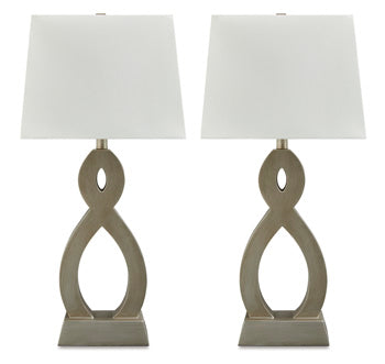 Donancy Table Lamp (Set of 2) - World Furniture Gallery (Newark, CA)