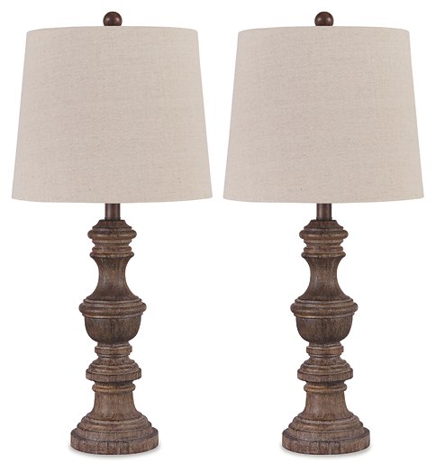 Magaly Table Lamp (Set of 2) - World Furniture Gallery (Newark, CA)