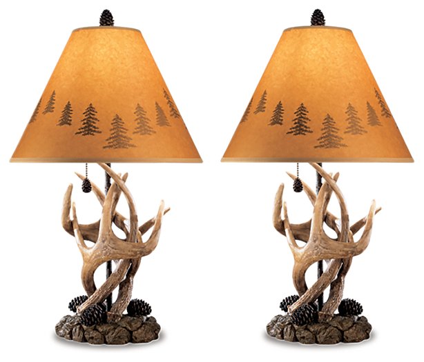 Derek Table Lamp (Set of 2) - World Furniture Gallery (Newark, CA)