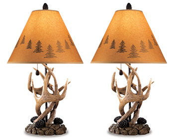 Derek Table Lamp (Set of 2) - World Furniture Gallery (Newark, CA)