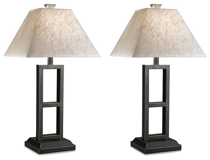 Deidra Table Lamp (Set of 2) - World Furniture Gallery (Newark, CA)