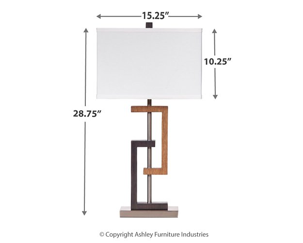 Syler Table Lamp (Set of 2) - World Furniture Gallery (Newark, CA)