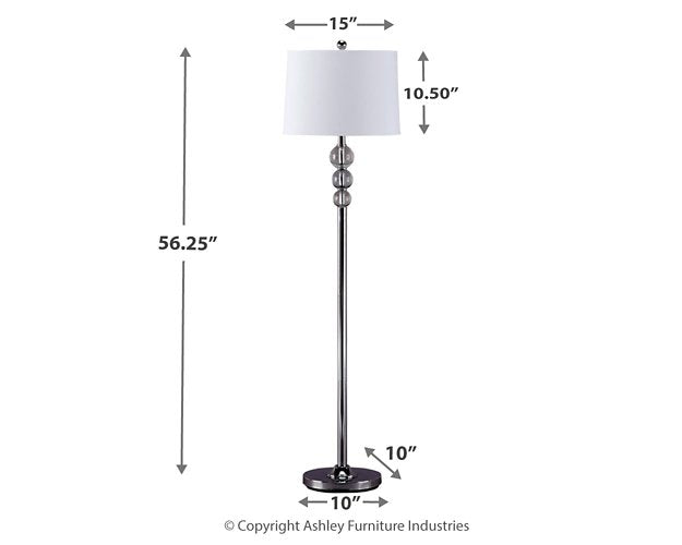 Joaquin Floor Lamp - World Furniture Gallery (Newark, CA)