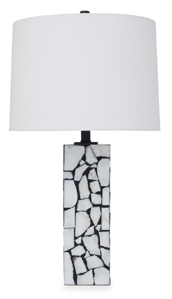 Macaria Table Lamp - World Furniture Gallery (Newark, CA)