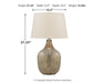 Mari Table Lamp - World Furniture Gallery (Newark, CA)