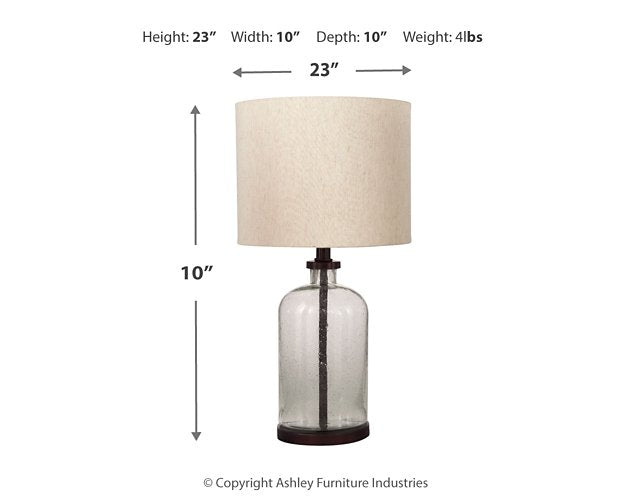 Bandile Table Lamp - World Furniture Gallery (Newark, CA)