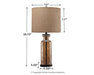 Laurentia Table Lamp - World Furniture Gallery (Newark, CA)