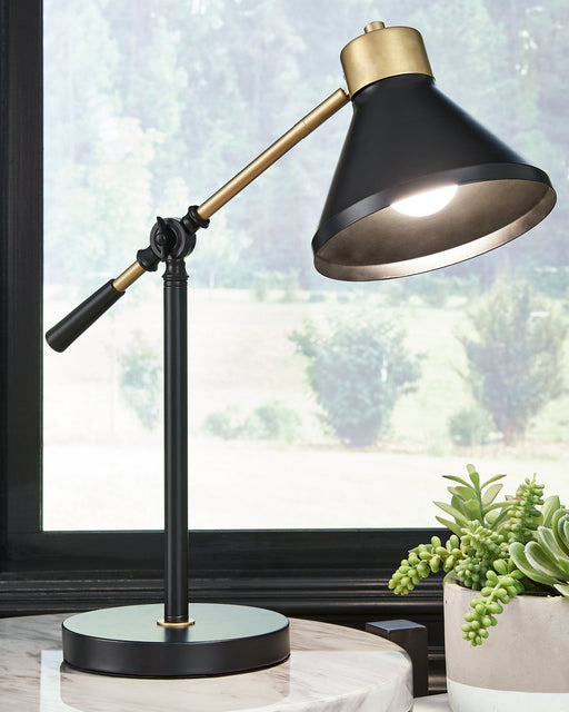 Garville Desk Lamp - World Furniture Gallery (Newark, CA)