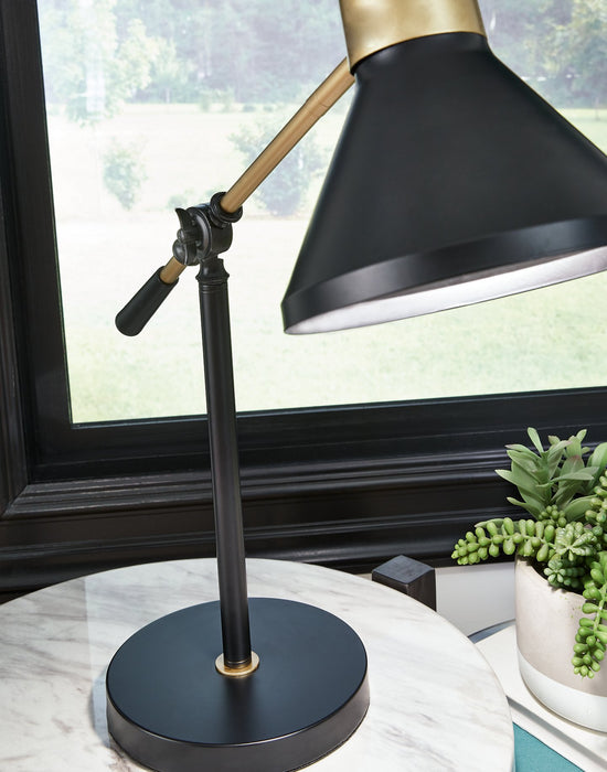 Garville Desk Lamp - World Furniture Gallery (Newark, CA)