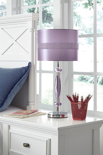 Nyssa Table Lamp - World Furniture Gallery (Newark, CA)