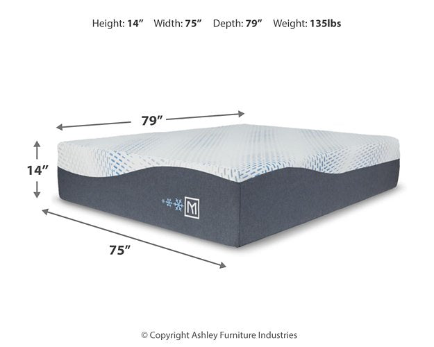 Millennium Luxury Gel Memory Foam Mattress and Base Set - World Furniture Gallery (Newark, CA)