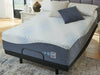 Millennium Cushion Firm Gel Memory Foam Hybrid Mattress and Base Set - World Furniture Gallery (Newark, CA)