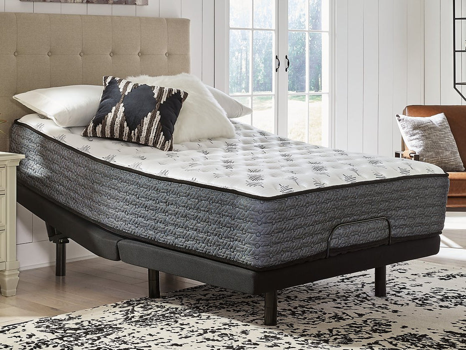 Ultra Luxury Firm Tight Top with Memory Foam Mattress and Base Set - World Furniture Gallery (Newark, CA)