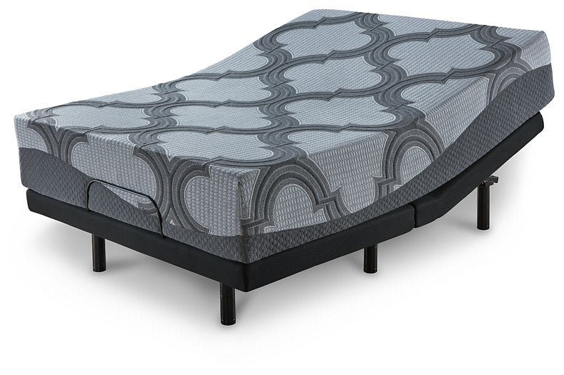 12 Inch Ashley Hybrid King Adjustable Base and Mattress - World Furniture Gallery (Newark, CA)