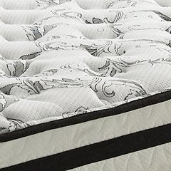 8 Inch Chime Innerspring Mattress Set - World Furniture Gallery (Newark, CA)