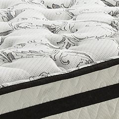 8 Inch Chime Innerspring Mattress Set - World Furniture Gallery (Newark, CA)