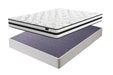 8 Inch Chime Innerspring Mattress Set - World Furniture Gallery (Newark, CA)