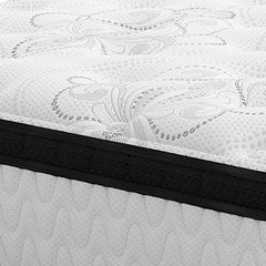 Chime 12 Inch Hybrid 2-Piece Mattress Set - World Furniture Gallery (Newark, CA)