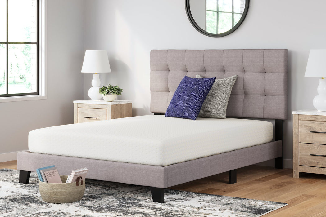 Chime 8 Inch Memory Foam Mattress in a Box - World Furniture Gallery (Newark, CA)