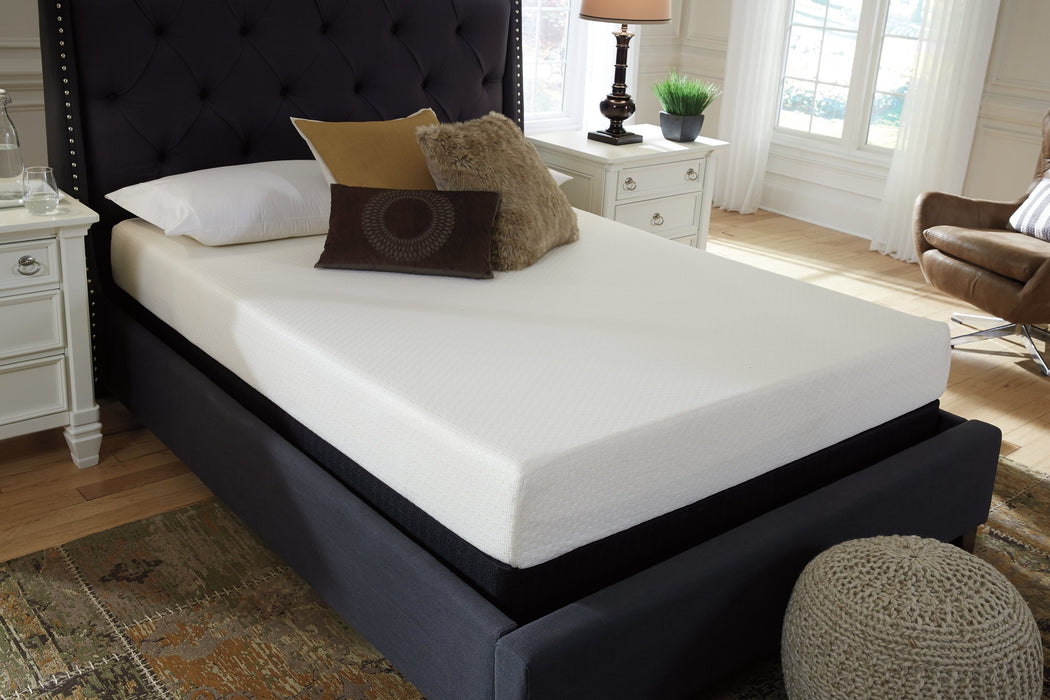 Chime 8 Inch Memory Foam Mattress in a Box - World Furniture Gallery (Newark, CA)