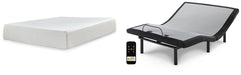 Chime 12 Inch Memory Foam Mattress Set - World Furniture Gallery (Newark, CA)