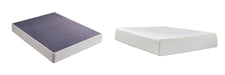 Chime 12 Inch Memory Foam Mattress Set - World Furniture Gallery (Newark, CA)