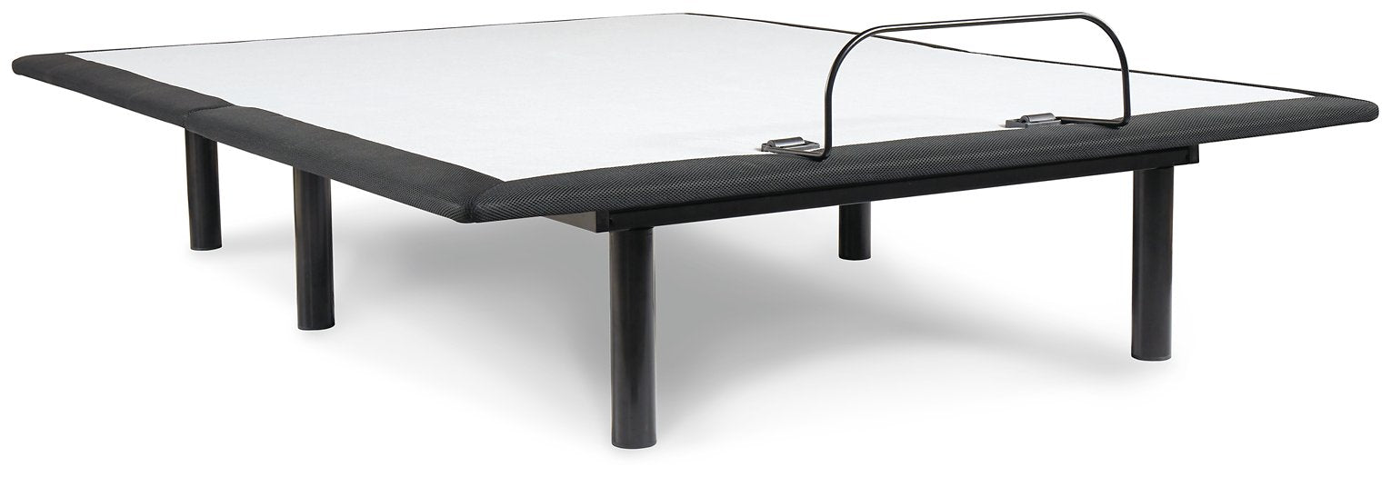 Ultra Luxury Firm Tight Top with Memory Foam Mattress and Base Set - World Furniture Gallery (Newark, CA)