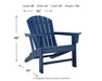 Sundown Treasure Adirondack Chair - World Furniture Gallery (Newark, CA)