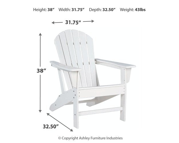 Sundown Treasure Adirondack Chair - World Furniture Gallery (Newark, CA)