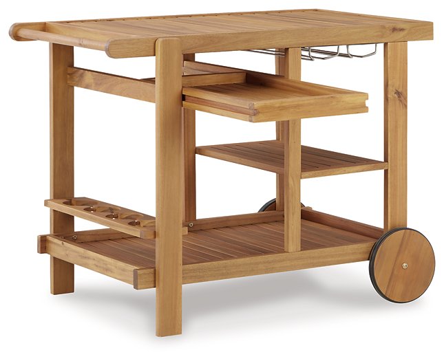 Kailani Serving Cart - World Furniture Gallery (Newark, CA)