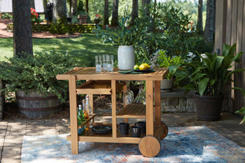 Kailani Serving Cart - World Furniture Gallery (Newark, CA)