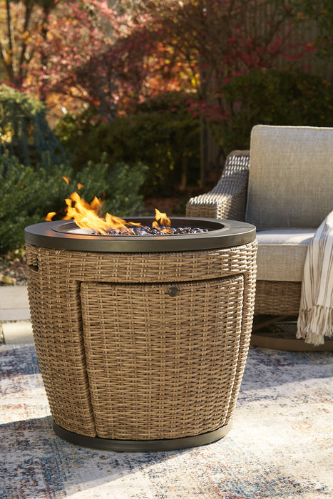 Malayah Fire Pit - World Furniture Gallery (Newark, CA)