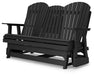 Hyland wave Outdoor Glider Loveseat - World Furniture Gallery (Newark, CA)