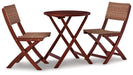 Safari Peak Outdoor Table and Chairs (Set of 3) - World Furniture Gallery (Newark, CA)