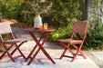 Safari Peak Outdoor Table and Chairs (Set of 3) - World Furniture Gallery (Newark, CA)