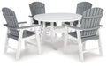 Transville Outdoor Dining Set - World Furniture Gallery (Newark, CA)