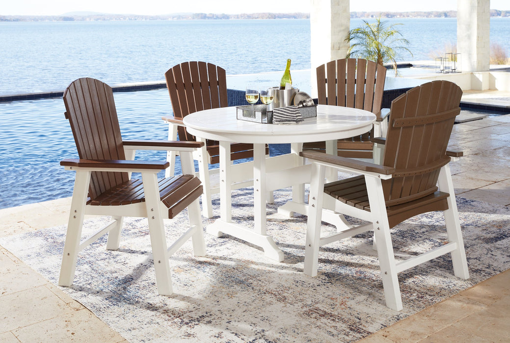 Genesis Bay Outdoor Dining Set - World Furniture Gallery (Newark, CA)